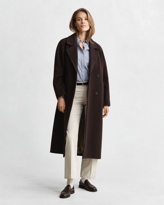 Camisa Regular Fit de popelina a rayas