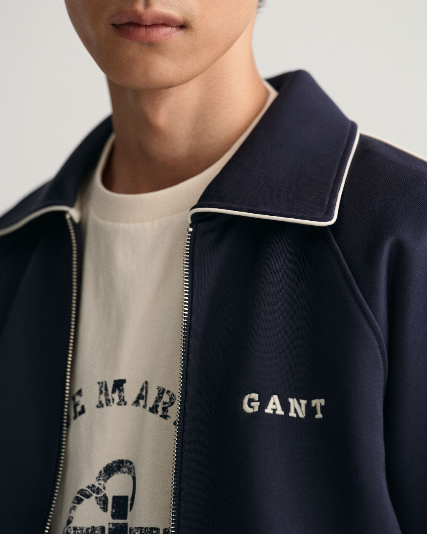 Chaqueta Tracksuit con cuello Sailing