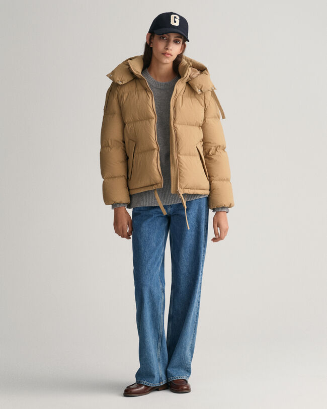 Chaqueta corta de plumón