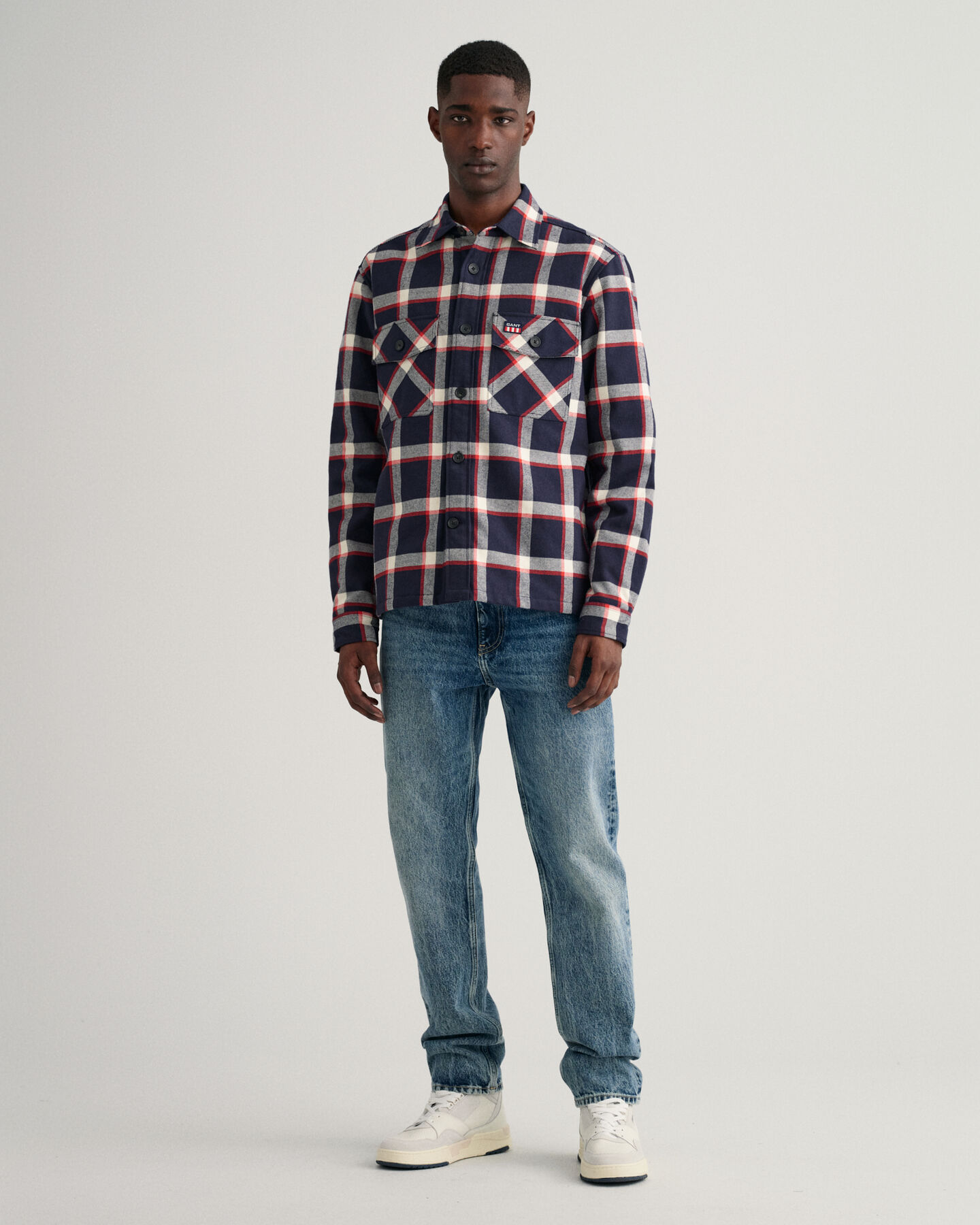 Sobrecamisa de franela a cuadros