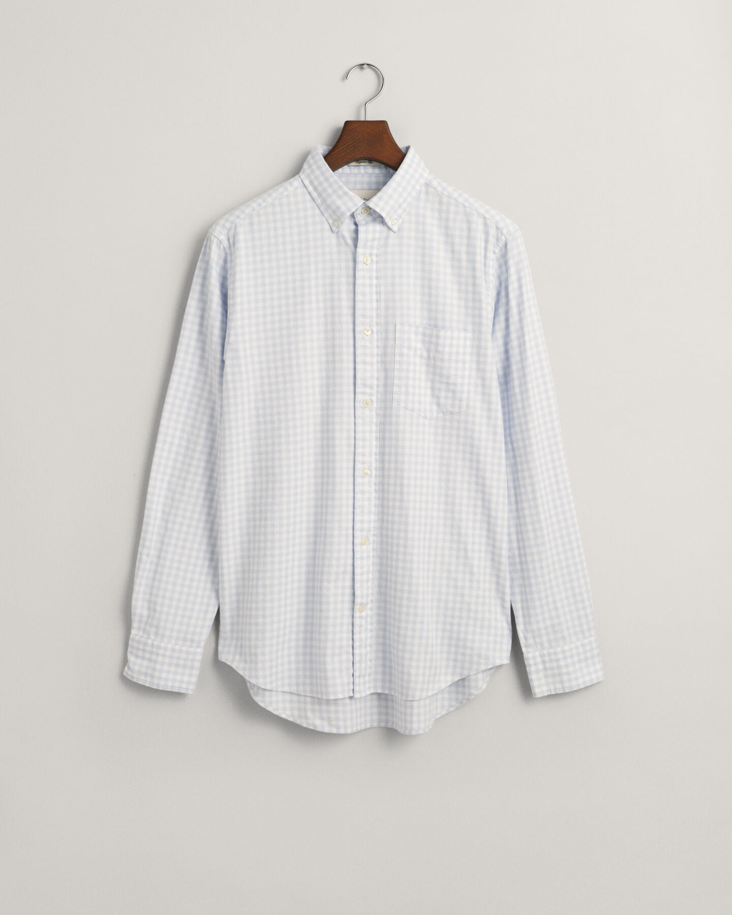 Camisa Regular Fit Jaspé Yarn a cuadros Vichy