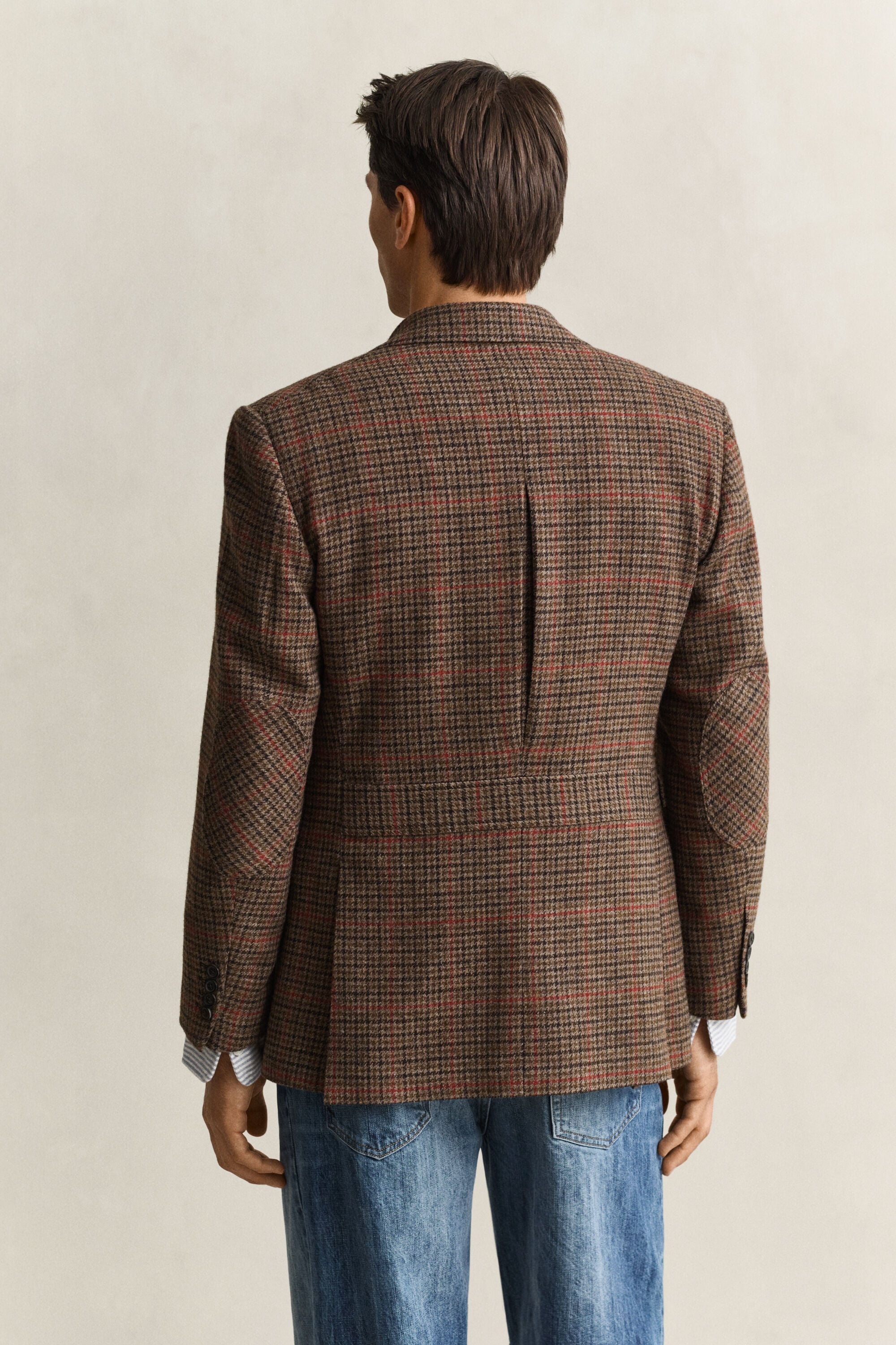 Chaqueta deportiva de tweed británico