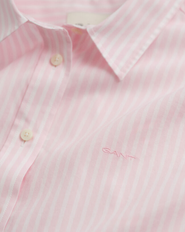 Camisa Regular Fit clásica de popelina a rayas