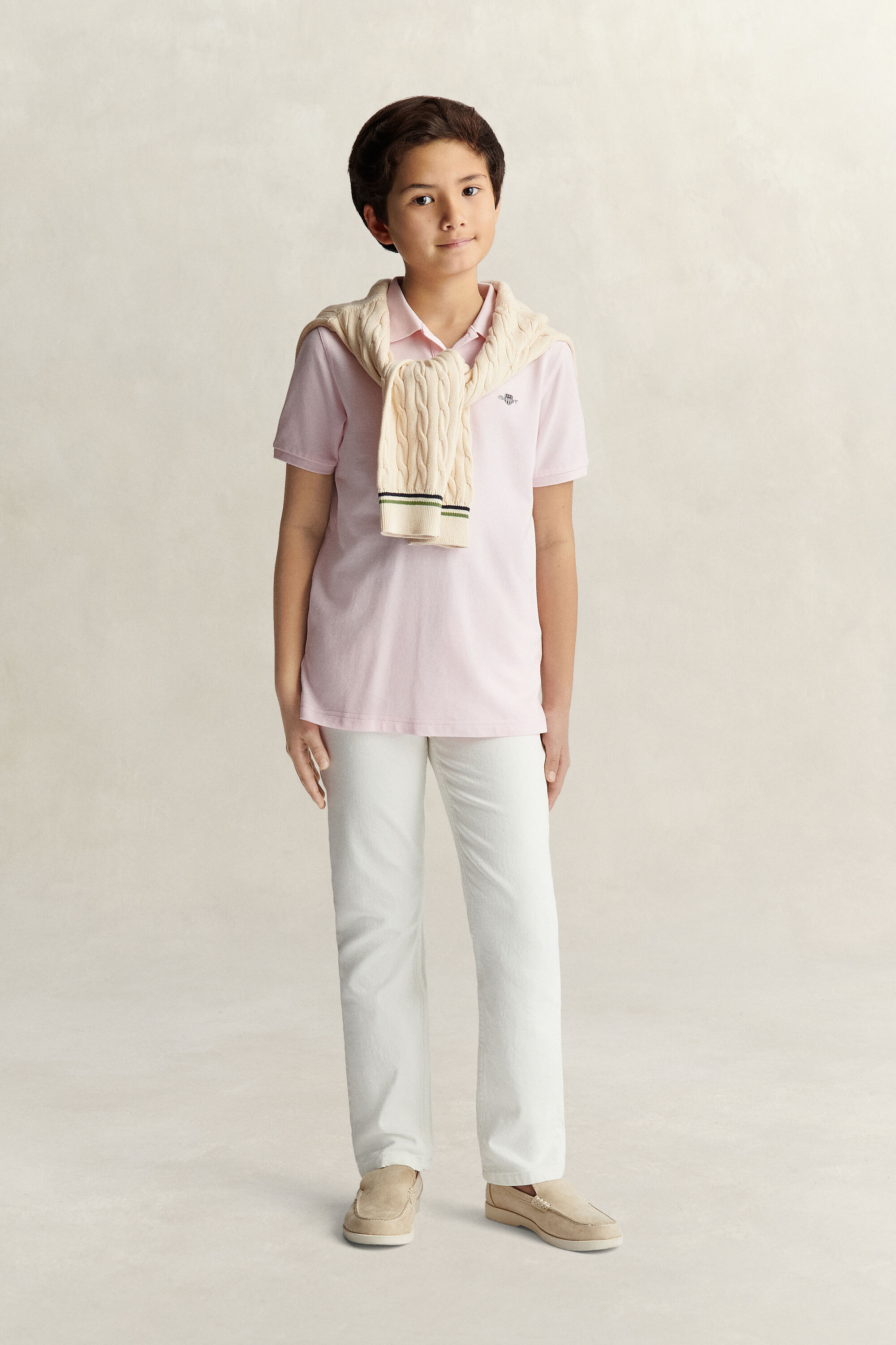 Polo de piqué Shield Teens