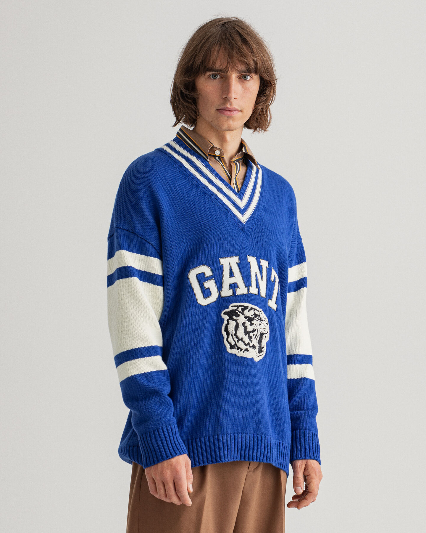 Jersey con cuello de pico Tiger