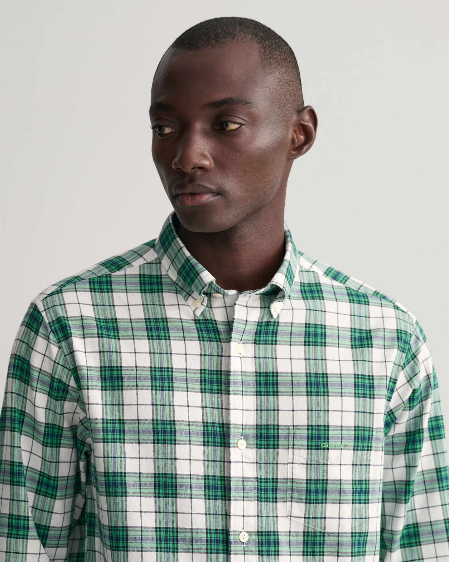 Camisa Oxford Regular Fit a cuadros