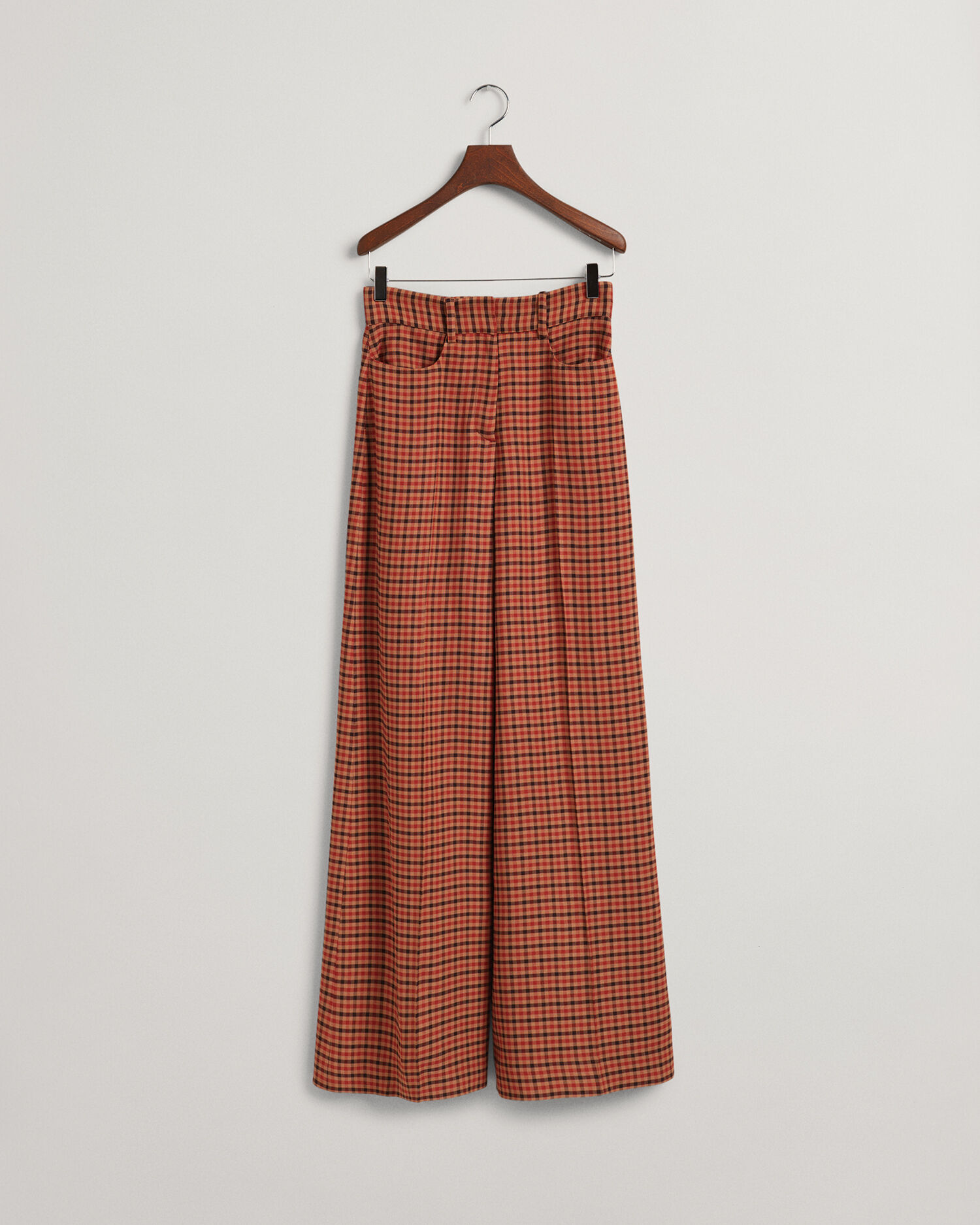 Pantalones shop anchos cuadros