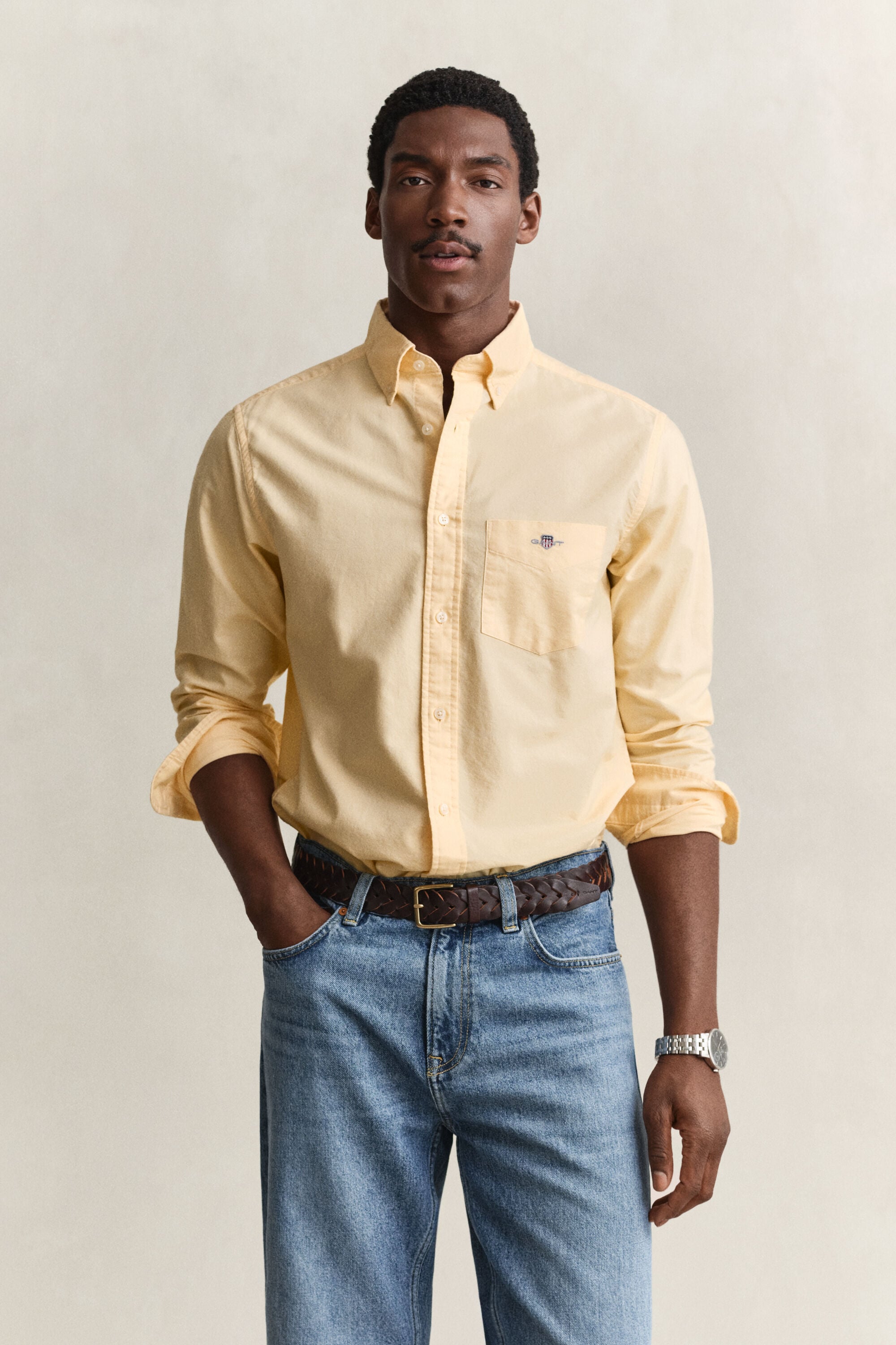 Camisa Oxford clásica Regular Fit
