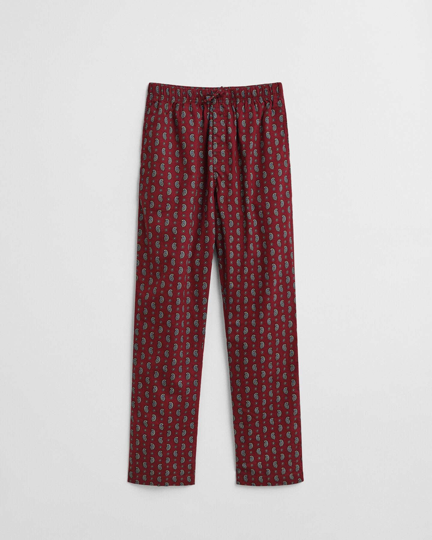 Pantalones de pijama de franela con estampado de cachemir
