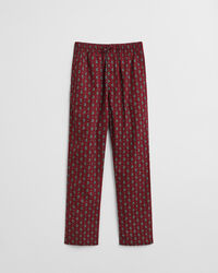 Pantalones de pijama de franela con estampado de cachemir