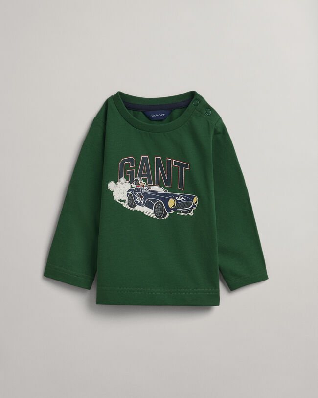 Camiseta de manga larga Driving Dog Baby Boy