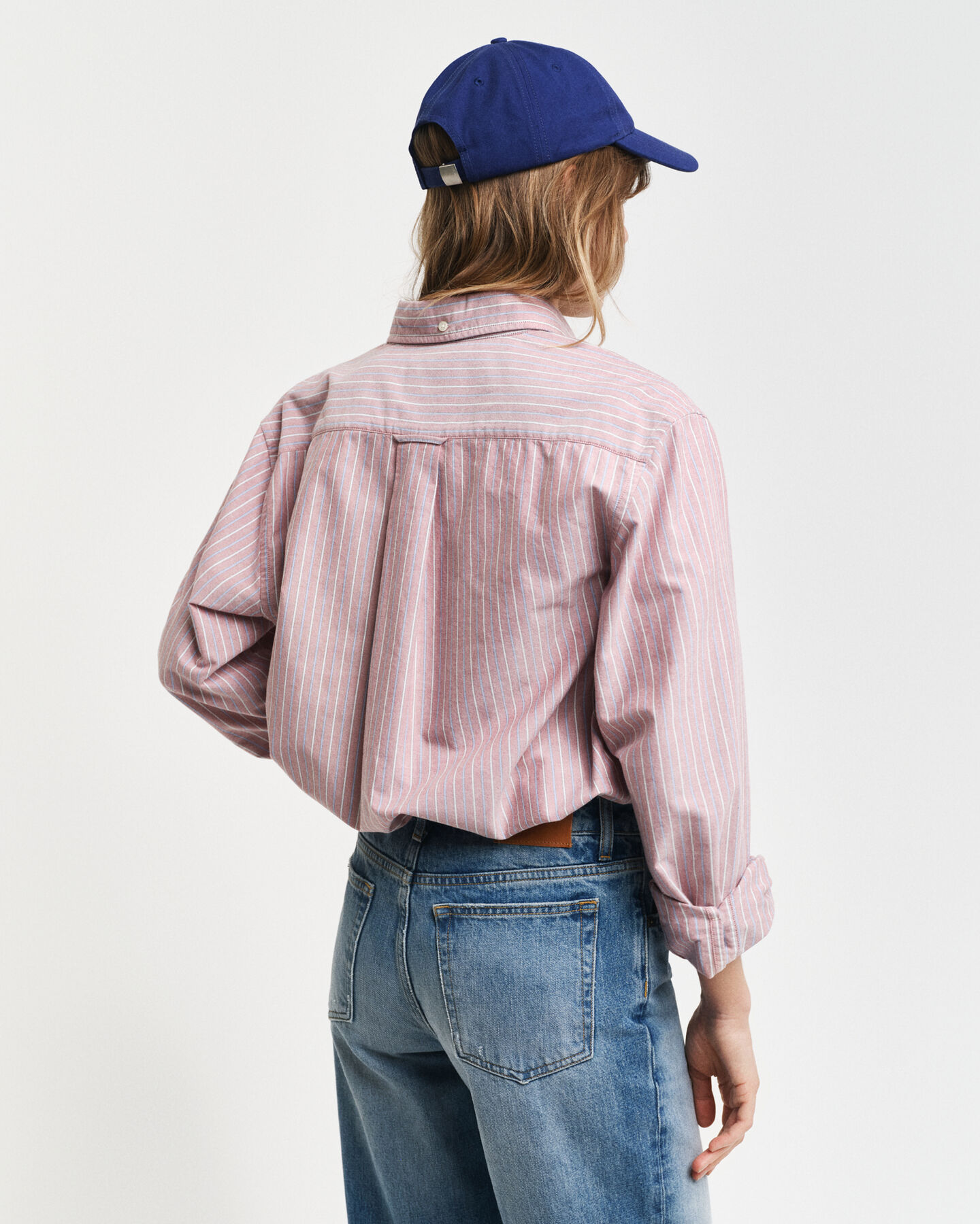 Camisa Oxford cl&aacute;sica Regular Fit a rayas