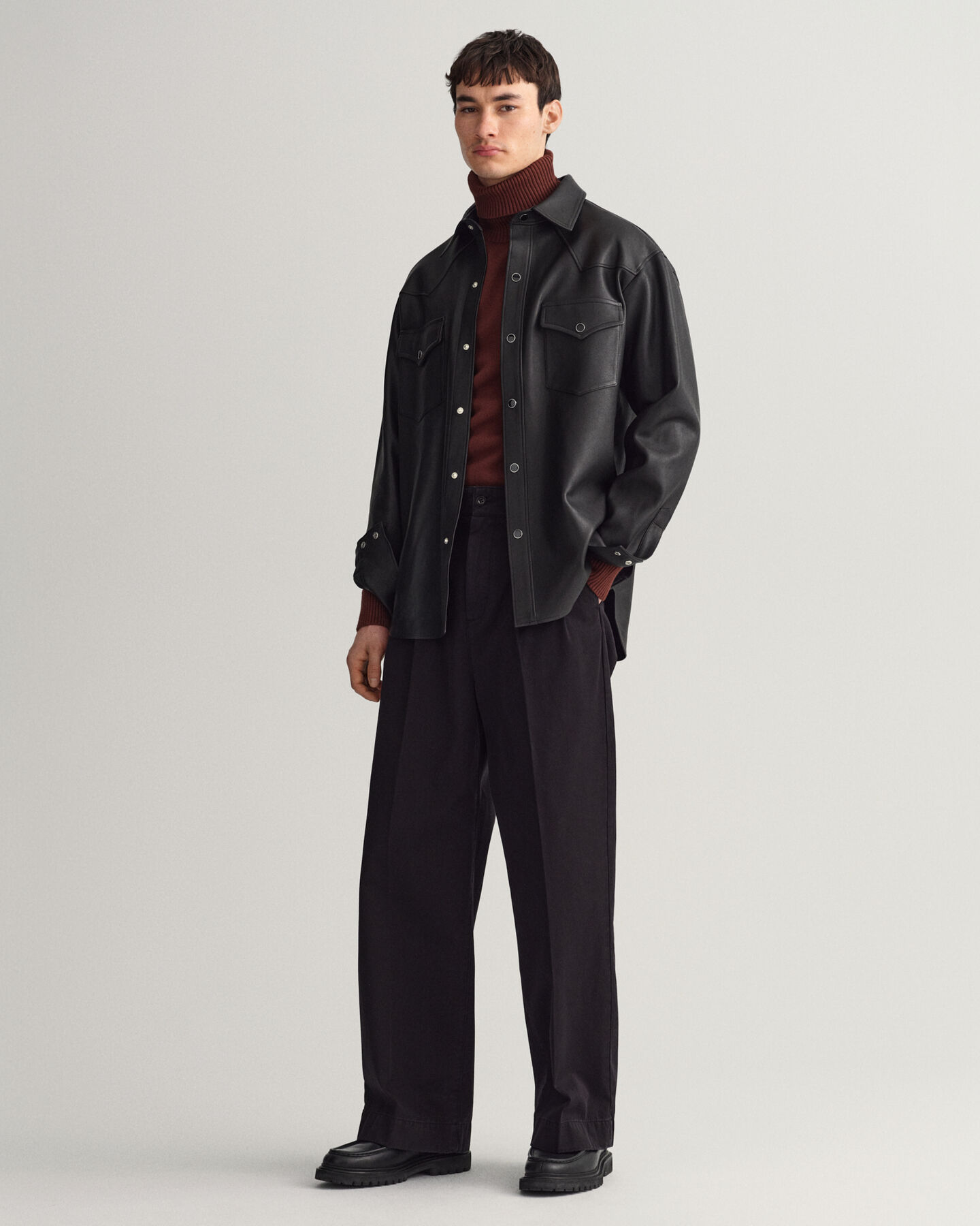 Camisa de piel Relaxed Fit Rodeo