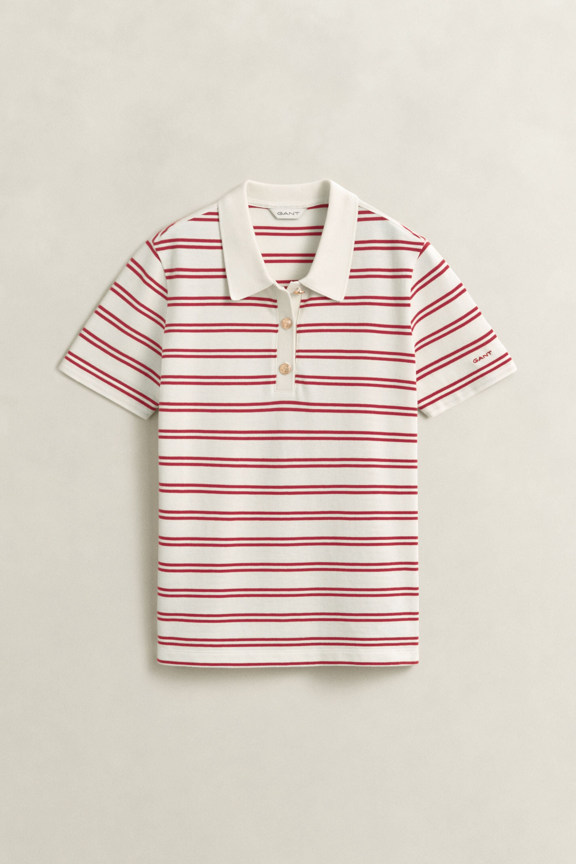 Polo de piqué a rayas