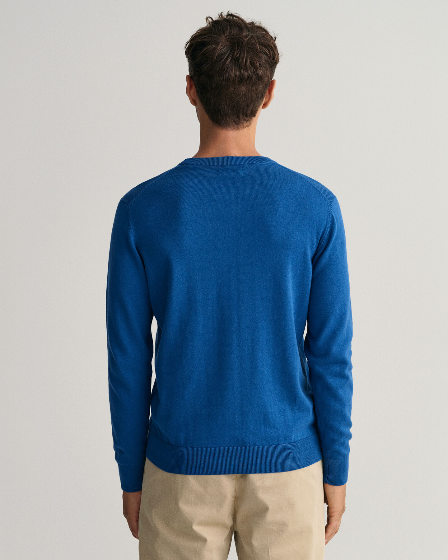 Jersey de cuello redondo de algod&oacute;n Classic