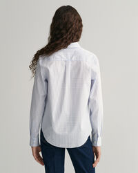 Camisa Regular Fit de popelina a cuadros Vichy