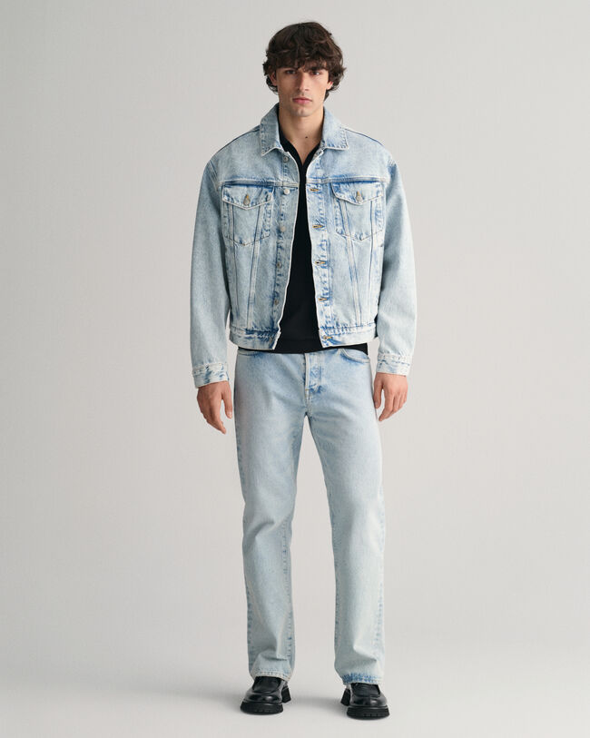 Jersey tipo polo de punto calado