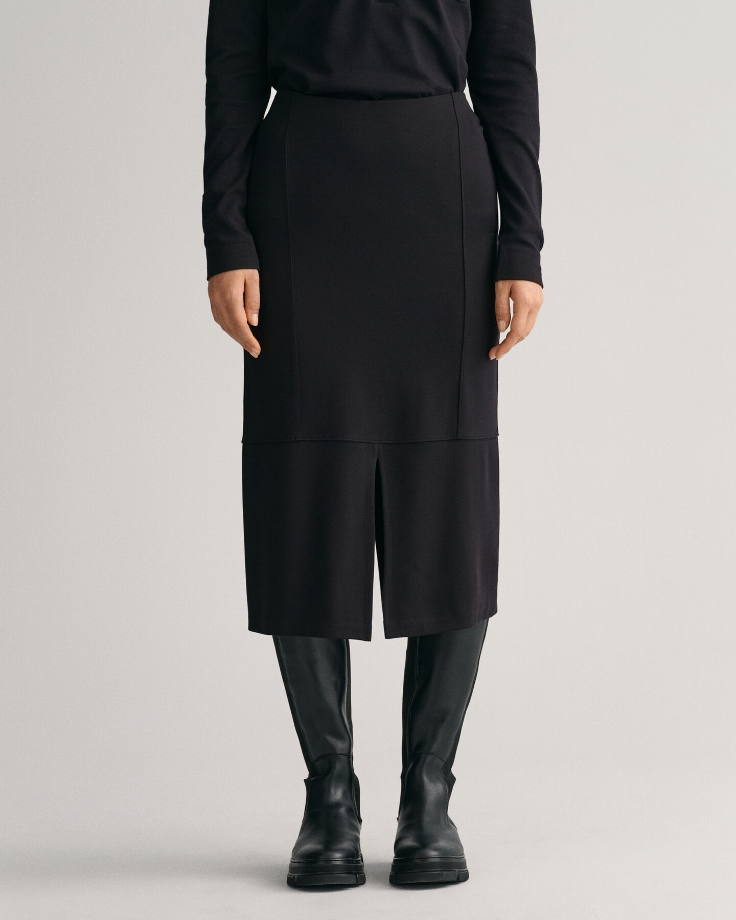 Falda Slim Fit de punto