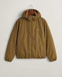 Chaqueta reversible con capucha