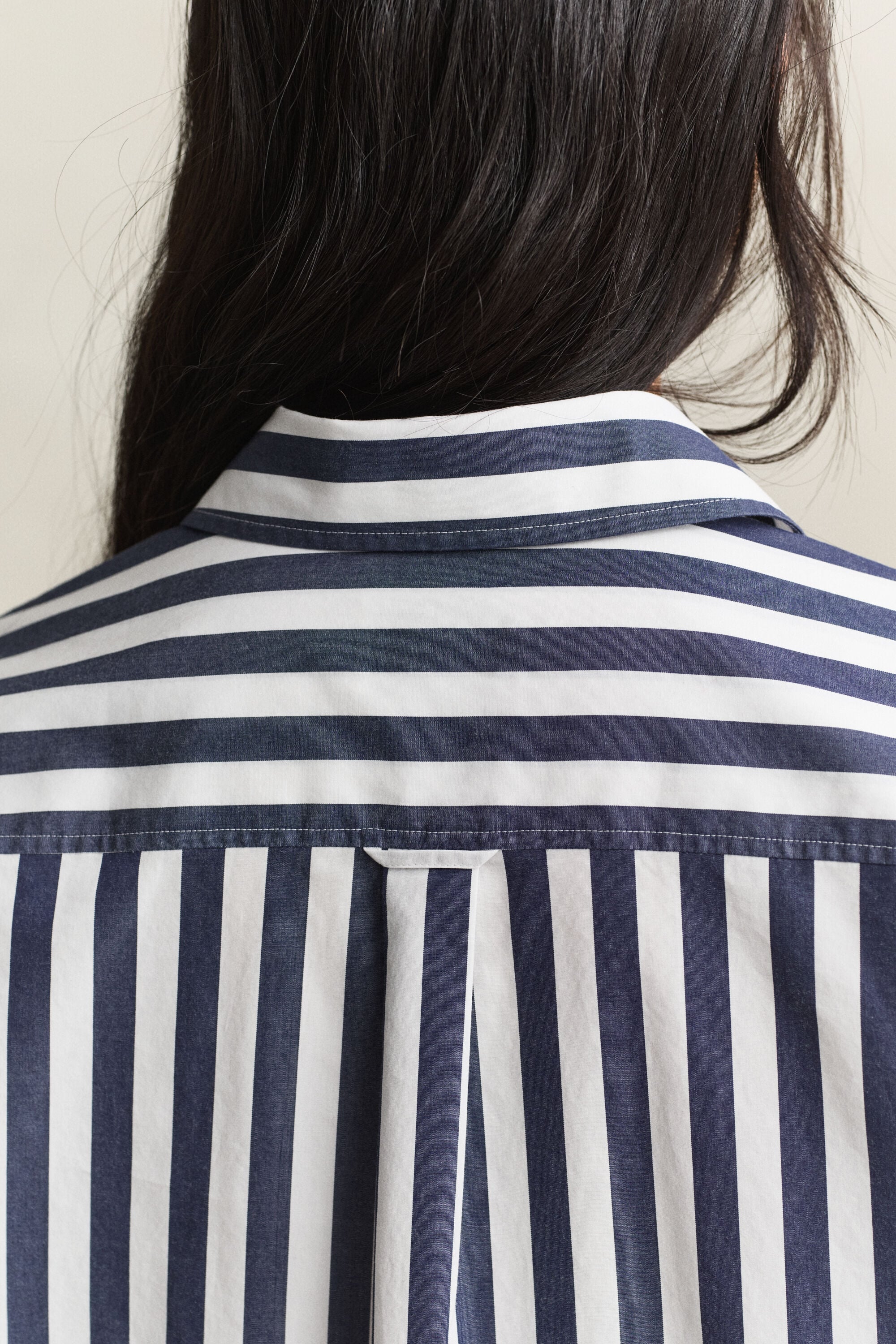 Camisa de popelina Relaxed Fit a rayas