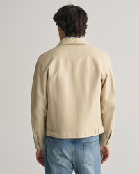 Cazadora de piel Trucker