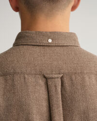 Camisa Regular Fit con diseño de espiga