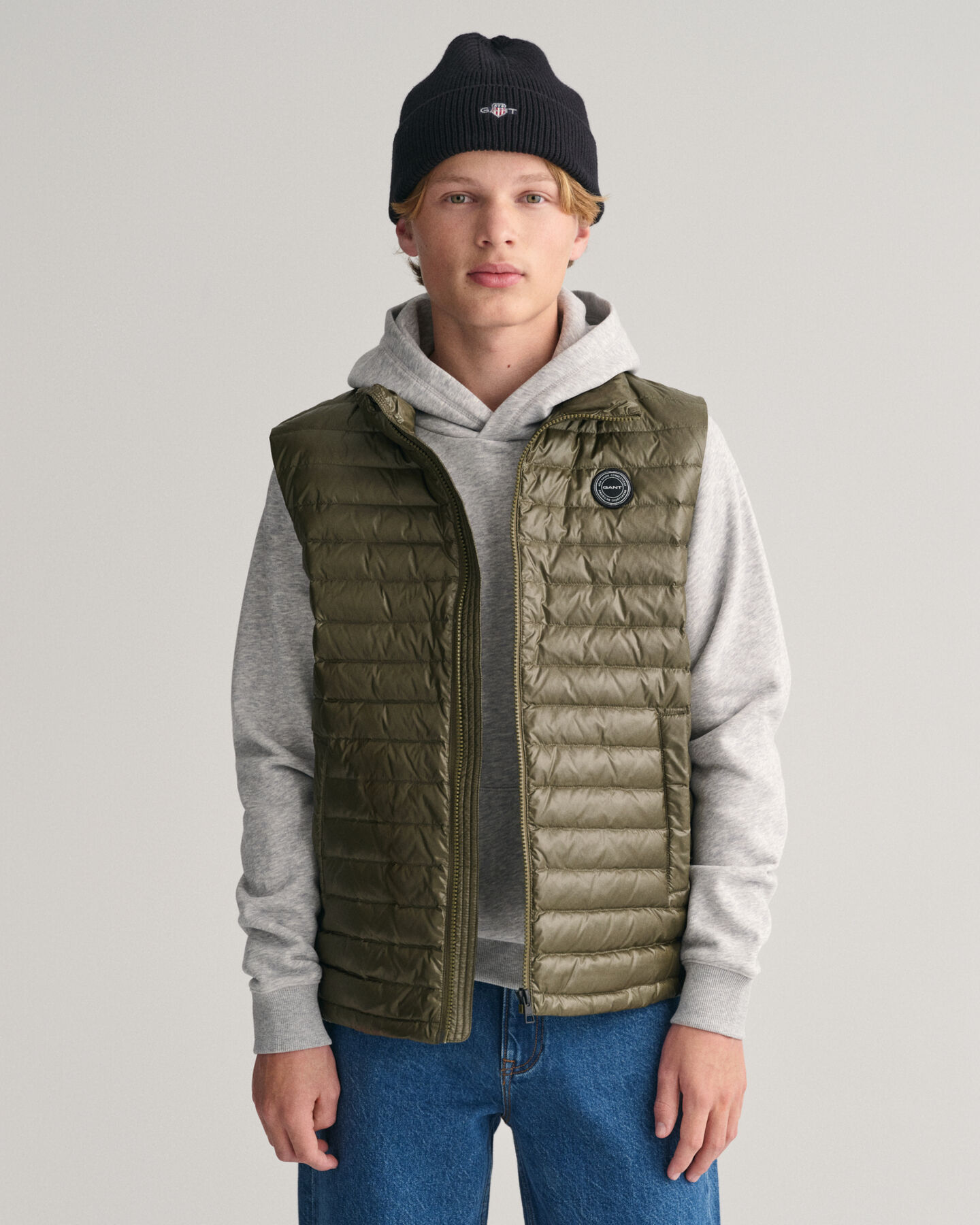 Chaleco acolchado ligero Shiny Teens