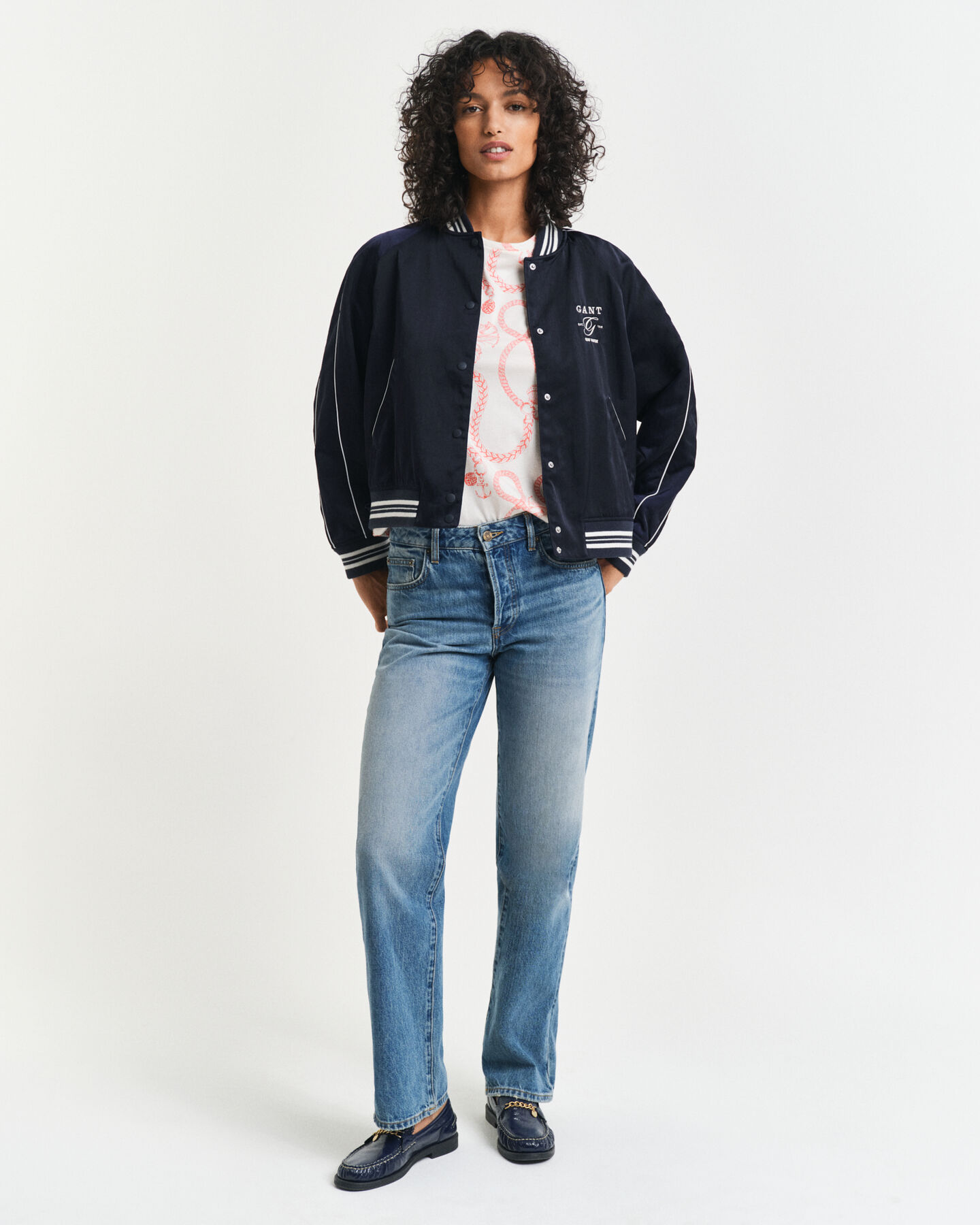 Camiseta con estampado Sailing