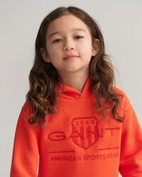 Sudadera con capucha Contrast Shield Kids