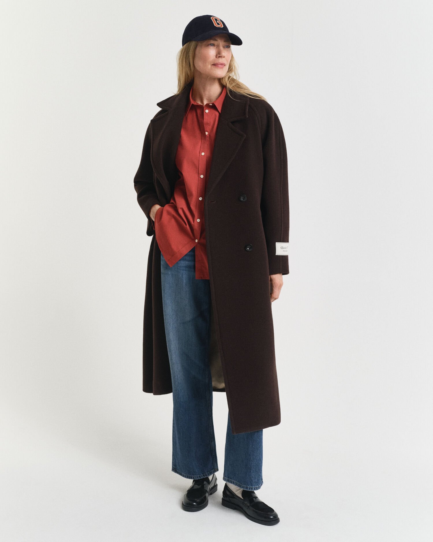 Camisa Relaxed Fit clásica de popelina