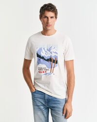 Camiseta con dise&ntilde;o GANT Winter Sports