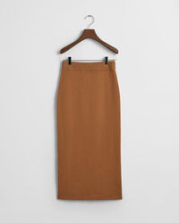 Falda de punto de lana