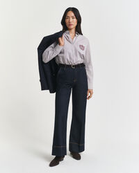 Camisa Relaxed Fit clásica de popelina Graphic