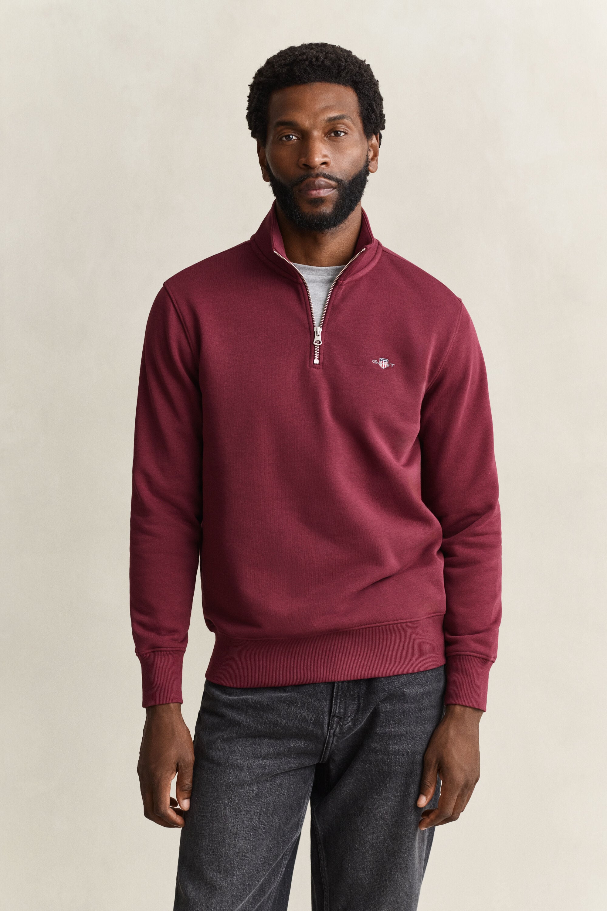 Sudadera Shield con media cremallera