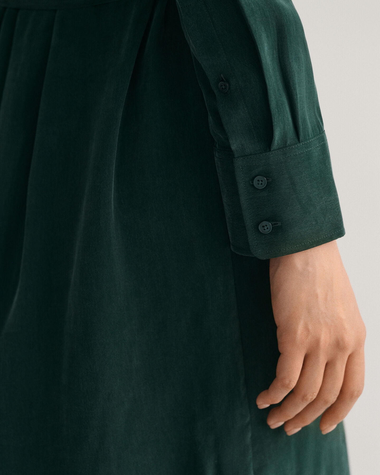 Vestido camisero funcional Relaxed Fit