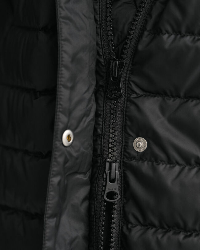 Abrigo de plumón ligero