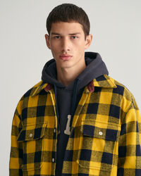 Sobrecamisa Buffalo en mezcla de lana