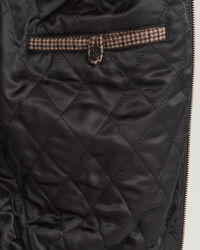 Cazadora Harrington de lana a cuadros