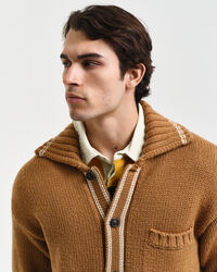 Cárdigan de lana con botones