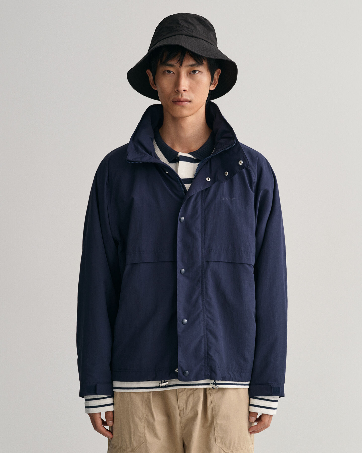 Chaqueta de manga raglán