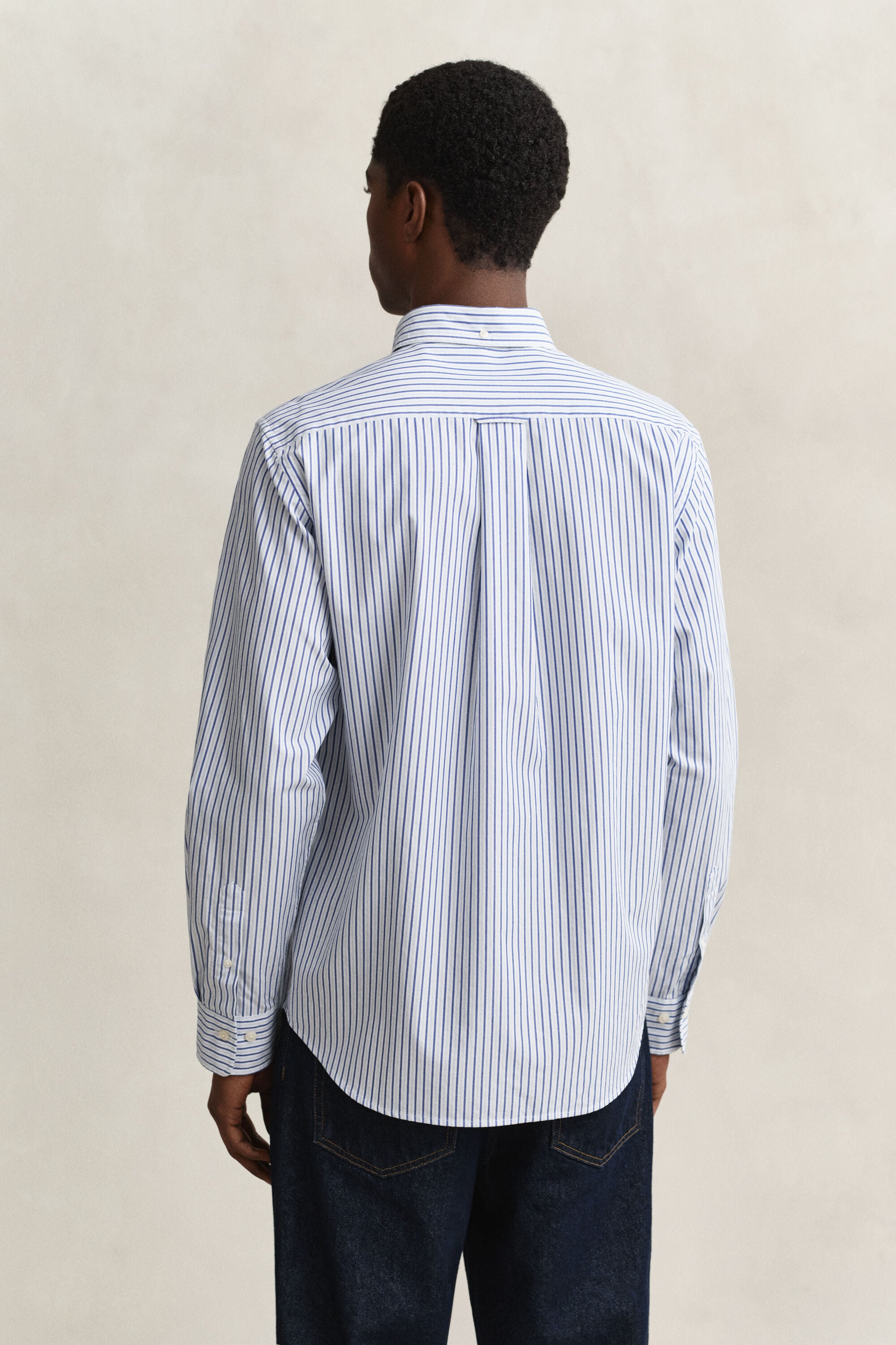 Camisa de popelina a rayas
