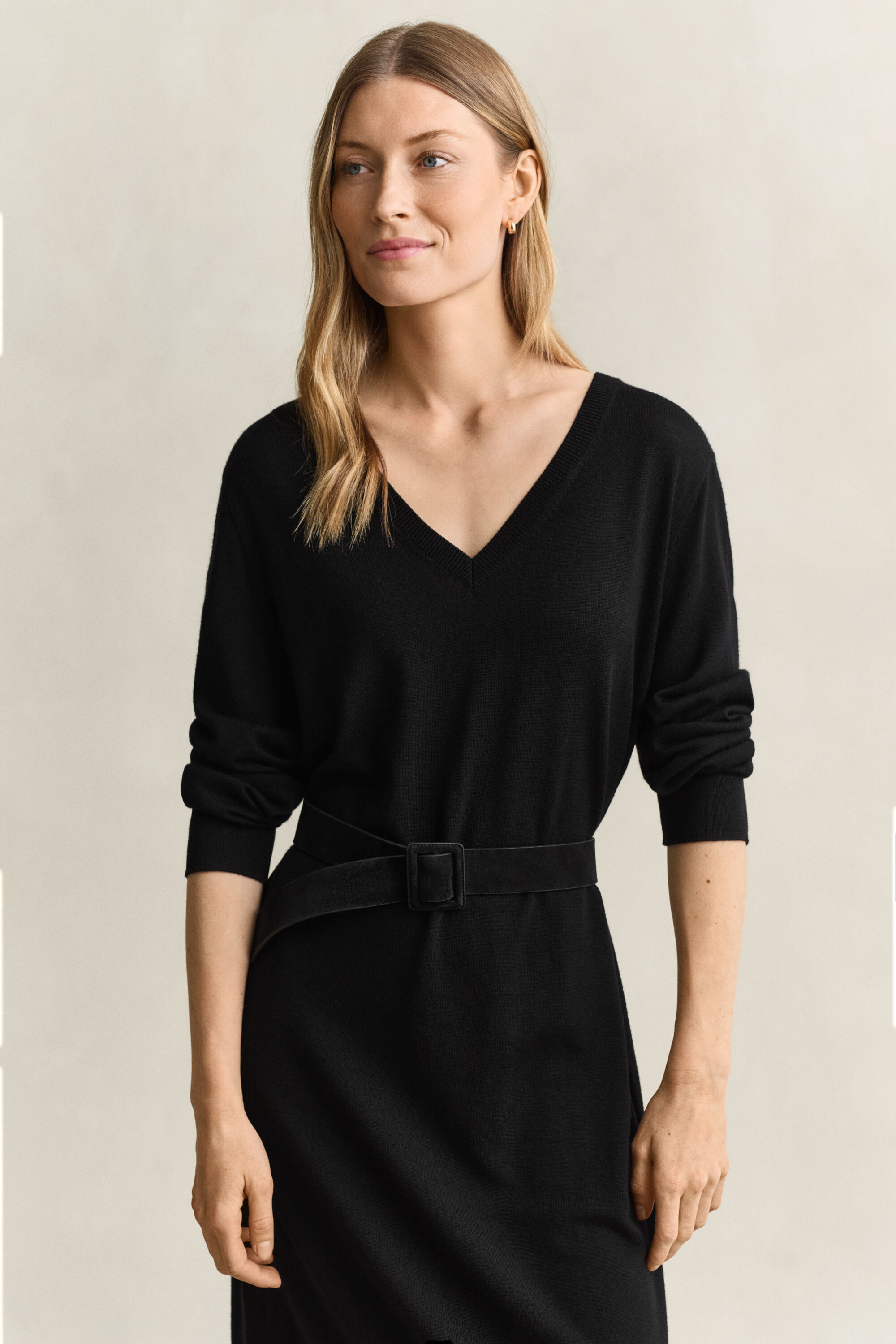 Vestido de lana merino extrafina