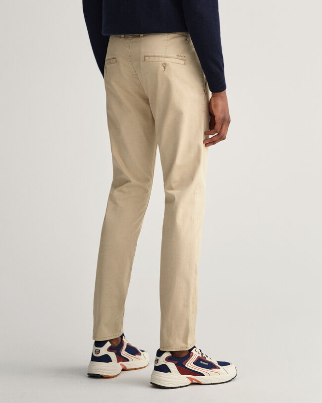 Pantalones chinos Extra Slim Fit cepillados Molsey