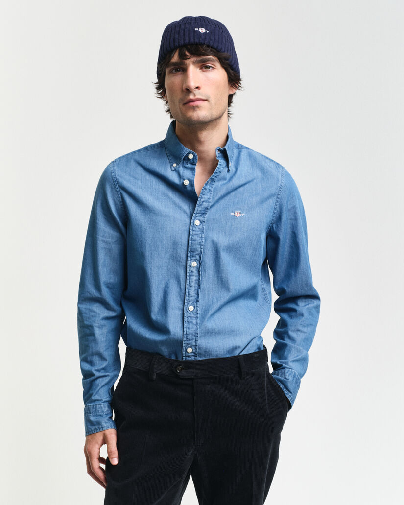 Camisa Slim Fit a&ntilde;il