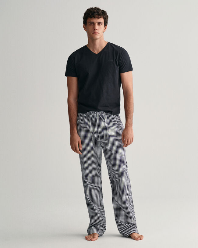 Pantalones de pijama de cuadros Vichy