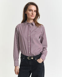 Camisa Regular Fit clásica de popelina a rayas