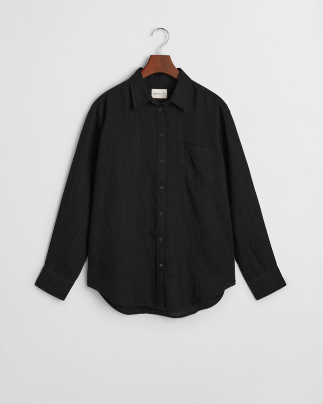 Camisa Relaxed Fit de lino