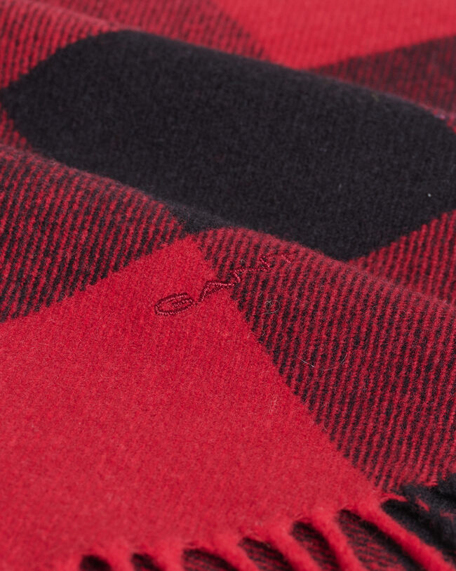 Bufanda de cuadros multicolor