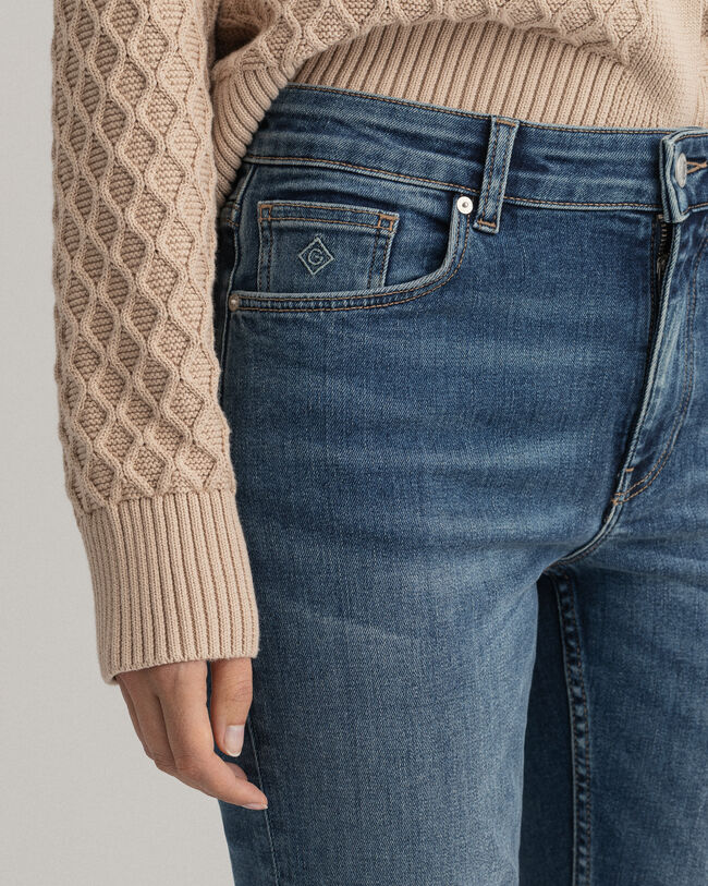 Vaqueros Slim Fit superel&aacute;sticos Farla