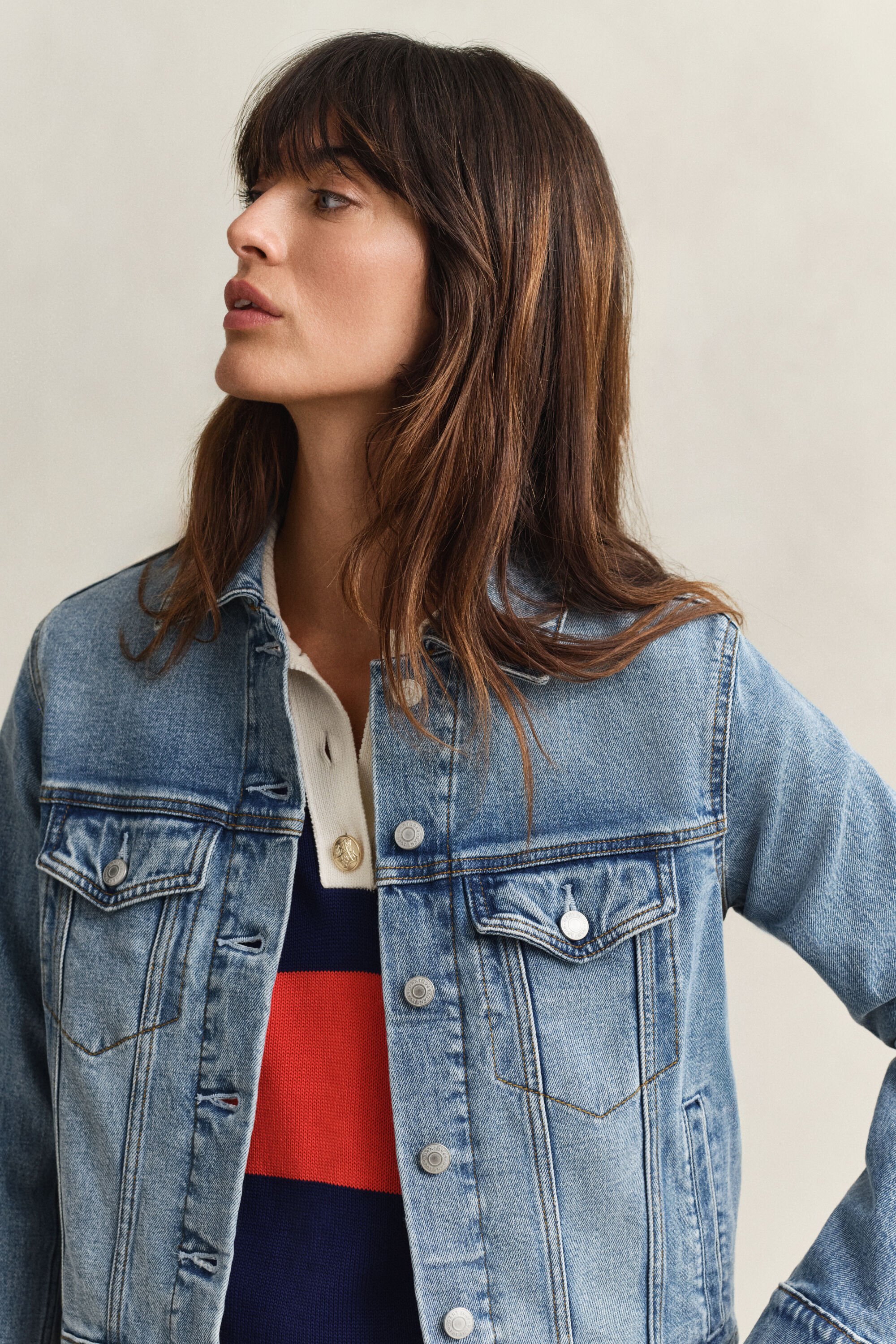 Cazadora vaquera Trucker